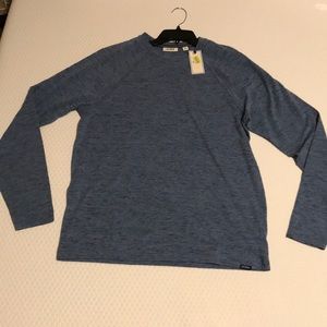 Crew neck long sleeve ROWM tee - mens medium NWT